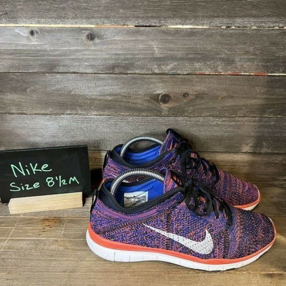 Womens Nike‎ Free TR Flyknit Crossfit Training Running Athletic Shoes Size 8.5 M - Picture 1 of 6